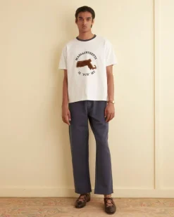 Cut & Sew<BODE Fur Me Tee White