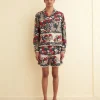 Shirts<BODE Garden Lattice Long Sleeve Shirt Ecru/Multi