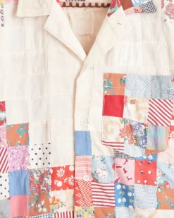 Shirts<BODE Garden Square Short Sleeve Shirt - S Multi