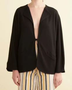 Cut And Sew<BODE Garrison Jacket Black