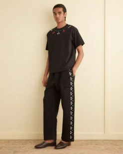 Trousers & Pants<BODE Gem Sweatpants Black