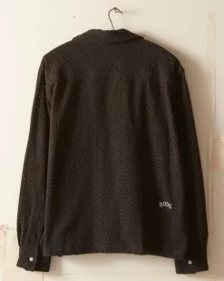 Shirts<BODE Geo Lace Overshirt - Black