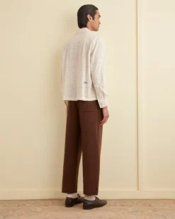 Shirts<BODE Geo Lace Overshirt - Ecru