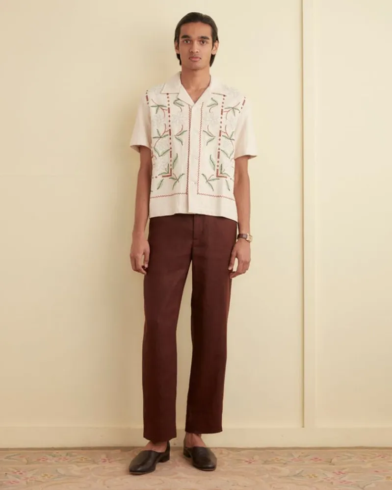 Shirts<BODE Gerber Border Short Sleeve Shirt
