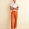 Suiting<BODE Ginger Faille Trousers Orange