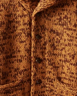 Knitwear<BODE Gluckow Cardigan - Brown Yellow