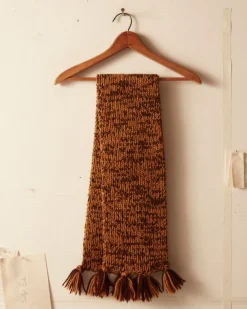 Accessories<BODE Gluckow Scarf - Brown Yellow