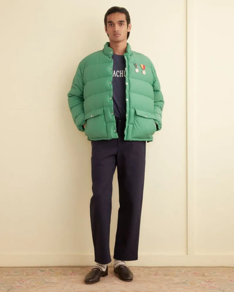 Outerwear<BODE Green Burlington Puffer Jacket