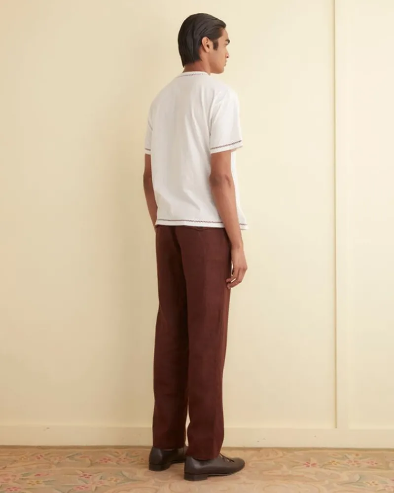 Cut & Sew<BODE Griffon Pocket Tee White