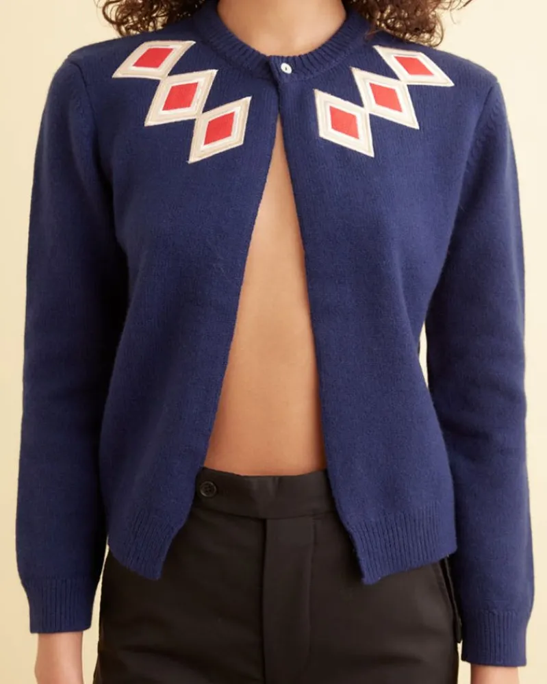 Knitwear<BODE Hammond Cardigan Navy