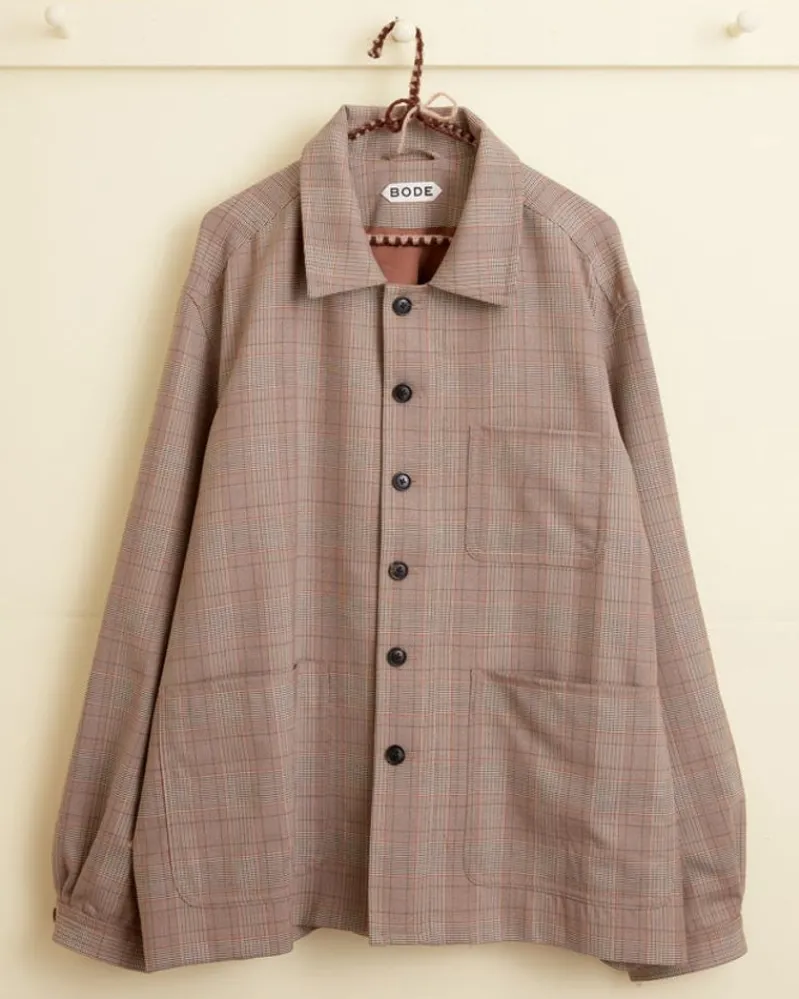 Outerwear<BODE Hearth Plaid Jacket - Xl Brown
