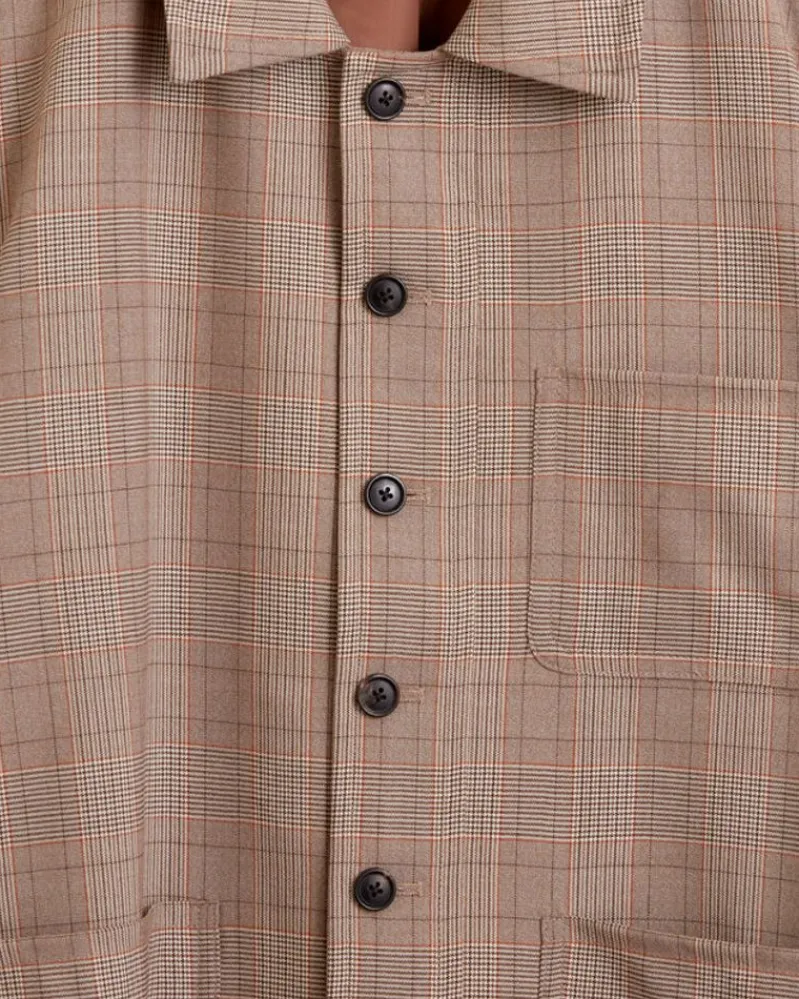 Outerwear<BODE Hearth Plaid Jacket - Xl Brown
