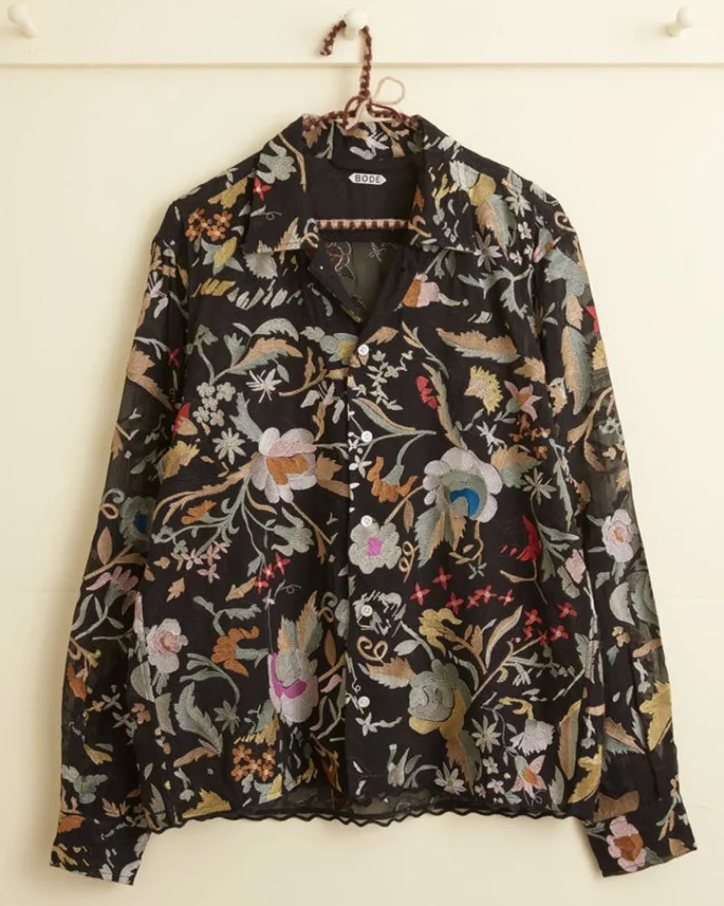 Shirts<BODE Heirloom Floral Long Sleeve Shirt Multi