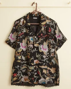 Shirts<BODE Heirloom Floral Short Sleeve Shirt Multi