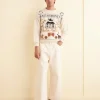 Knitwear<BODE Homestead Sampler Sweater Cream