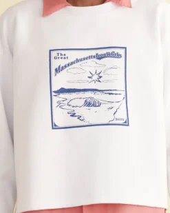 Cut & Sew<BODE Ironworks Crewneck White