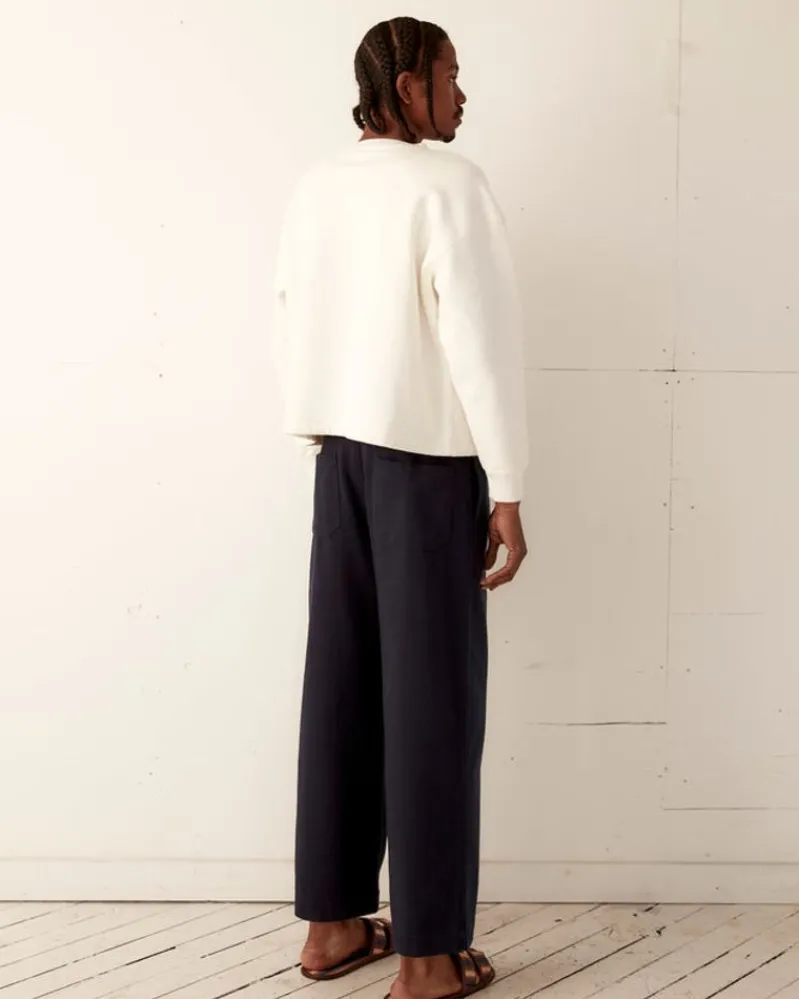 Cut & Sew<BODE Island Crewneck Cream