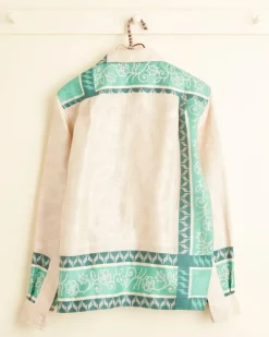 Shirts<BODE Jadeite Jacquard Long Sleeve Shirt - Xs Multi
