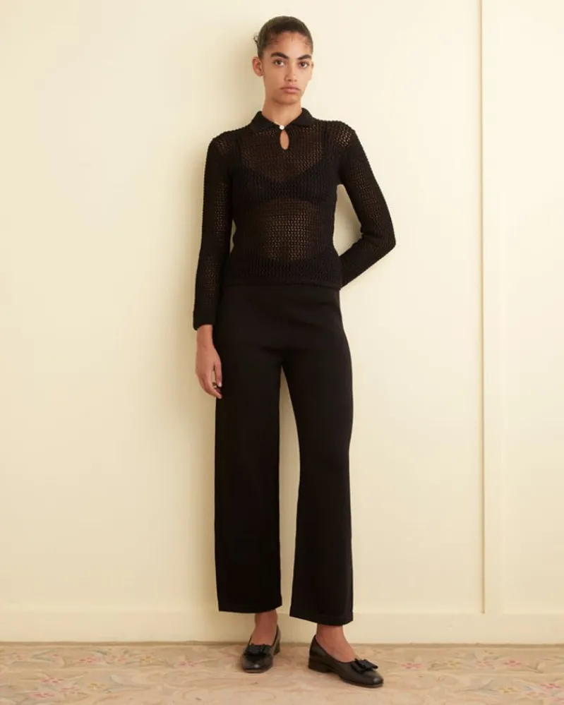 Knitwear<BODE Johnny Knit Pants Black