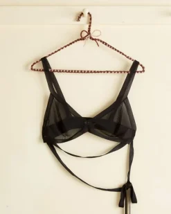 Underpinnings<BODE Knit Bra Black