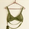 Underpinnings<BODE Knit Bra - Apple Green