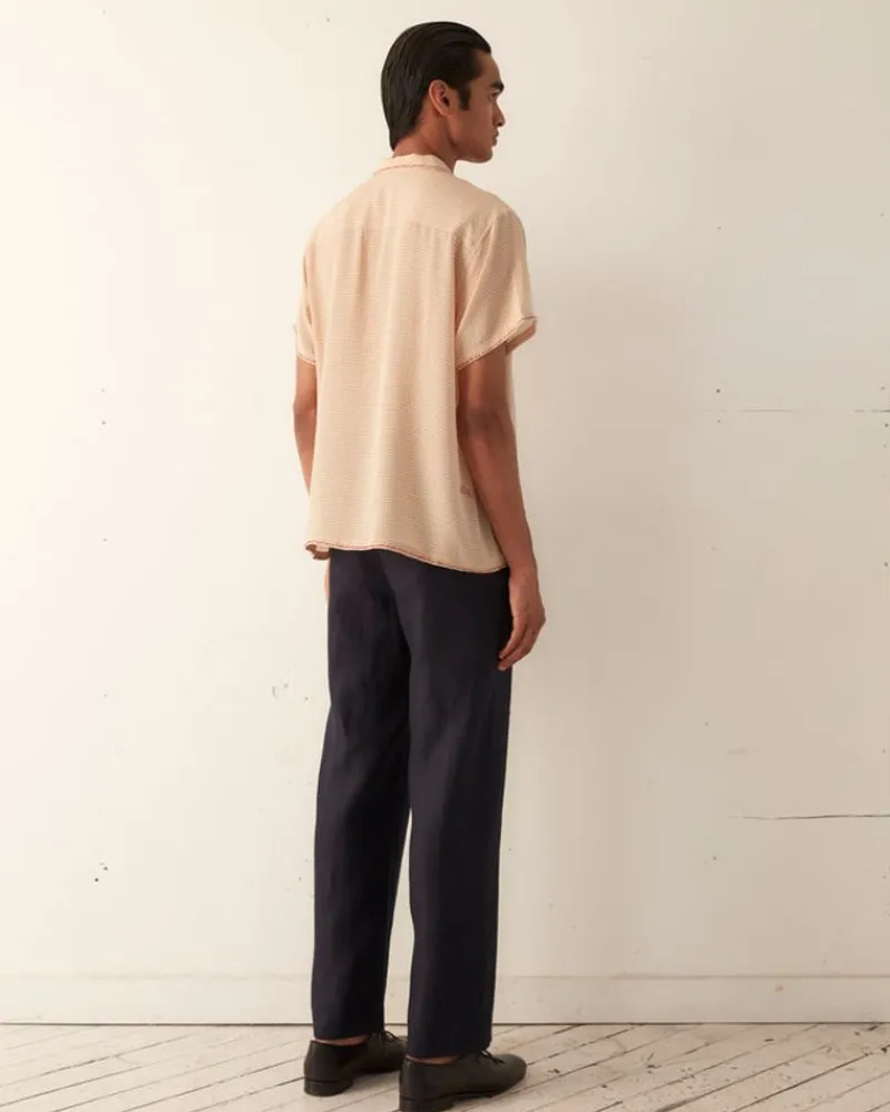Shirts<BODE Knot Grid Short Sleeve Shirt