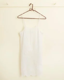 Underpinnings<BODE Lace Applique Scallop Slip White