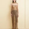 Dresses<BODE Lame Lace Dress Gold