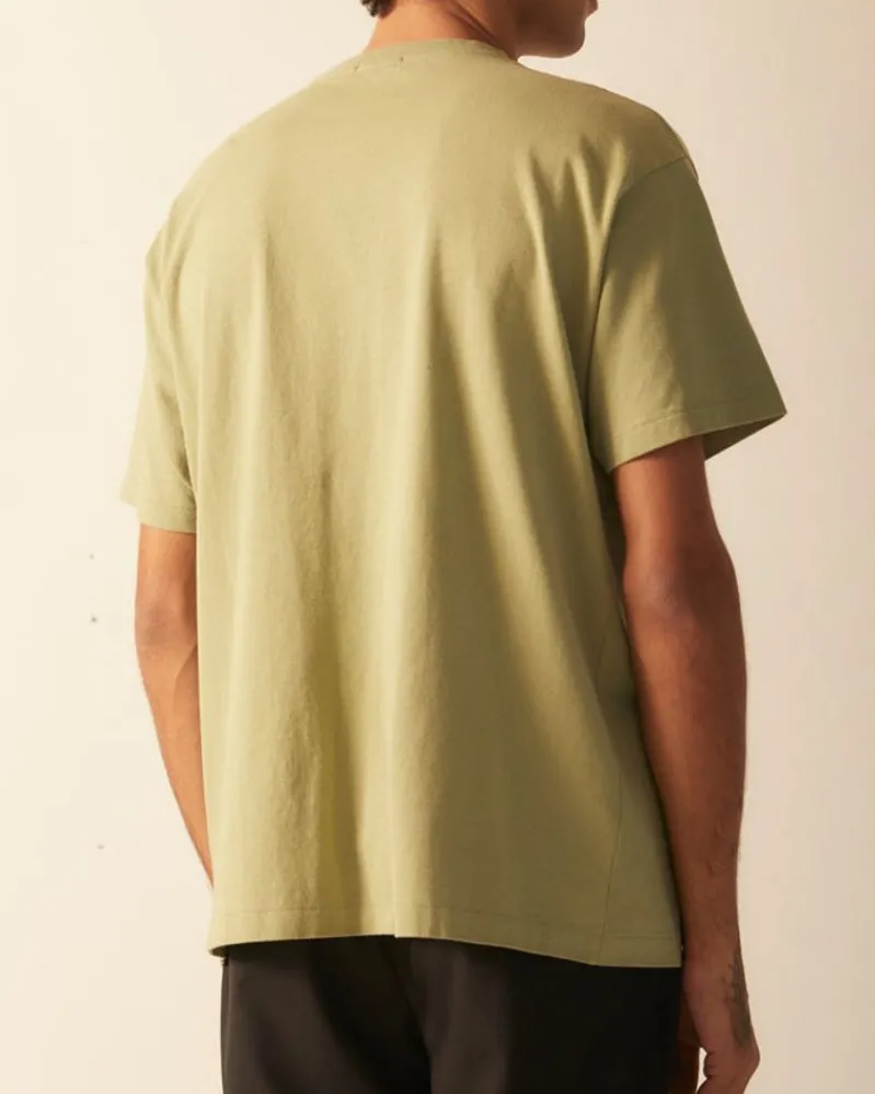 Cut & Sew<BODE Leafwing Pocket Tee - Mint