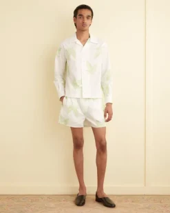 Shorts<BODE Lily Of The Valley Boxer White