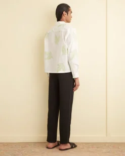 Shirts<BODE Lily Of The Valley Long Sleeve Shirt White