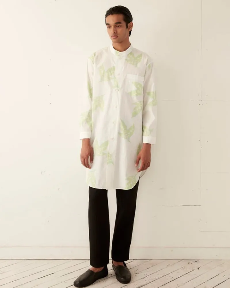 Shirts<BODE Lily Of The Valley Tunic White