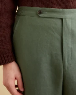 Suiting<BODE Linen Suiting Trousers Green