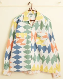 Shirts<BODE Lonestar Patchwork Long Sleeve Shirt