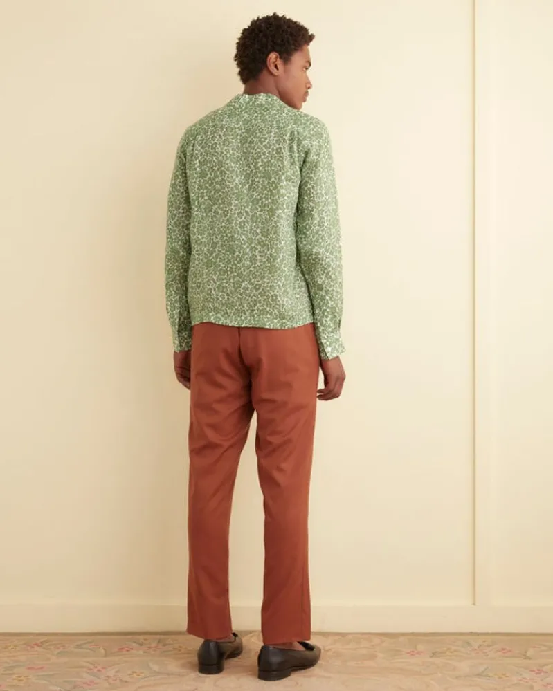 Shirts<BODE Meadow Long Sleeve Shirt Green