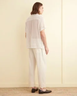 Shirts<BODE Mesh Filigree Short Sleeve Shirt