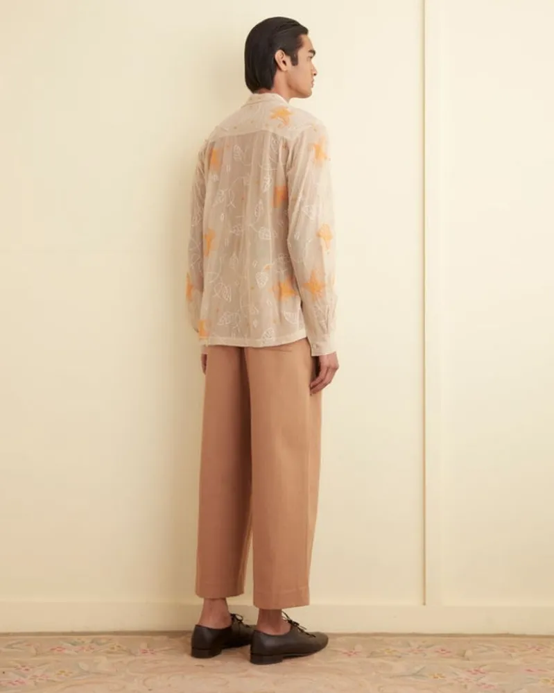 Shirts<BODE Mesh Lilium Long Sleeve Shirt