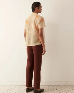 Shirts<BODE Mesh Lilium Short Sleeve Shirt