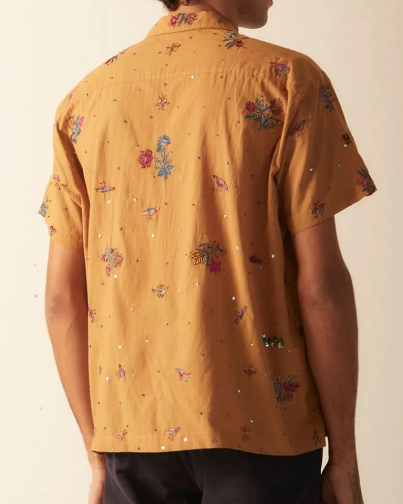 Shirts<BODE Micro Bird Short Sleeve Shirt