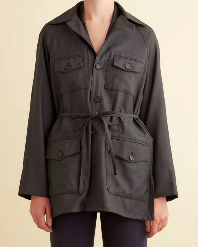 Outerwear<BODE Micro Dot Jacket - Xs Grey