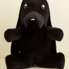 Baby Bode<BODE Midnight Corduroy Stuffed Dog Black
