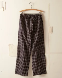 Trousers & Pants<BODE Midnight Grid Pajama Pant