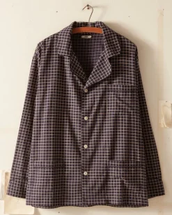 Shirts<BODE Midnight Grid Pajama Shirt