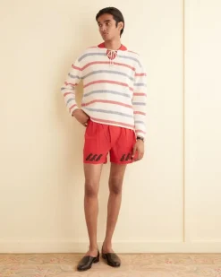 Shorts<BODE Monday Boxers Red/Black