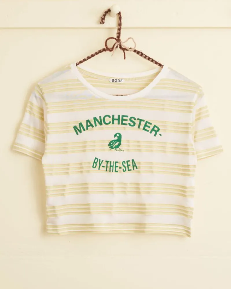 Cut And Sew<BODE Morris Stripe Tee Multi