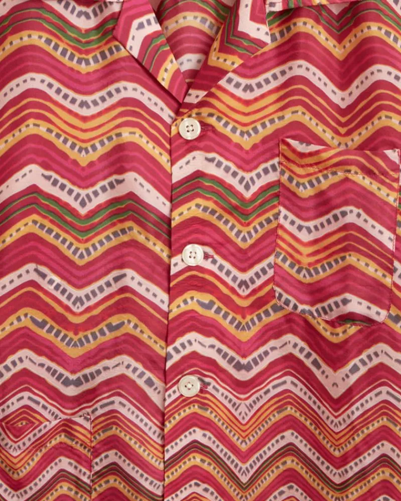 Shirts<BODE Mothra Zig-Zag Long Sleeve Shirt