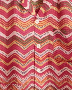 Shirts<BODE Mothra Zig-Zag Short Sleeve Shirt