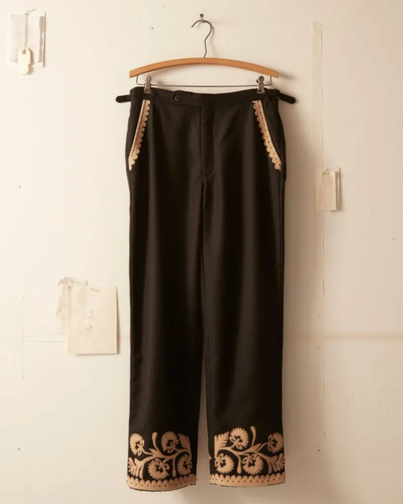 Trousers & Pants<BODE Myrtle Flower Trousers