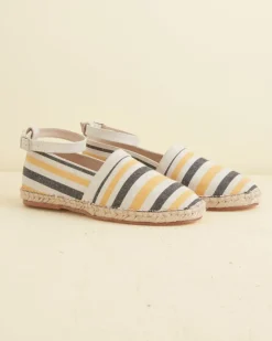 Shoes<BODE Namesake Stripe Slip-On Espadrille Ecru/Multi