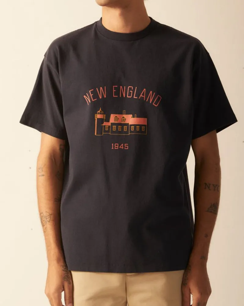 Cut & Sew<BODE New England Tee - Midnight
